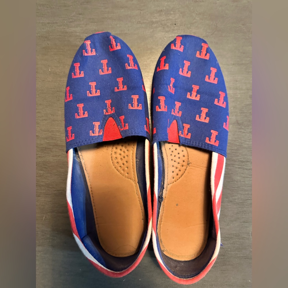 Texas Rangers slip ons